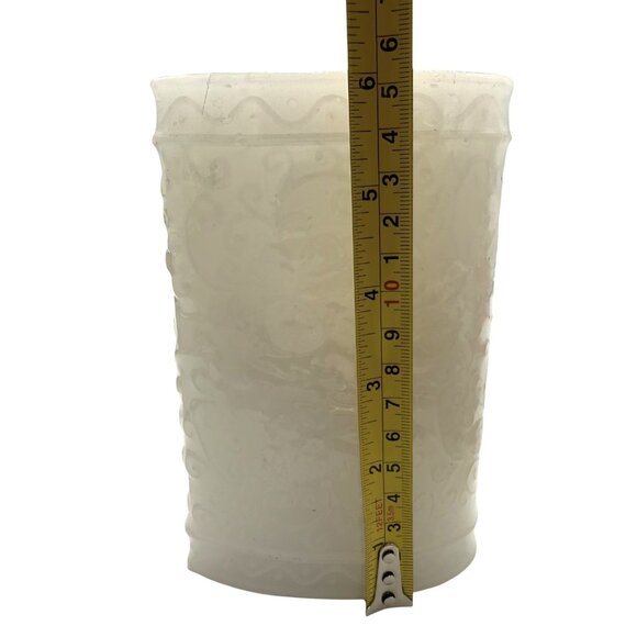 Flameless Pillar Wax Candle Heart Shaped Battery 6” Valentine’s Day Romantic NEW - Picture 11 of 12